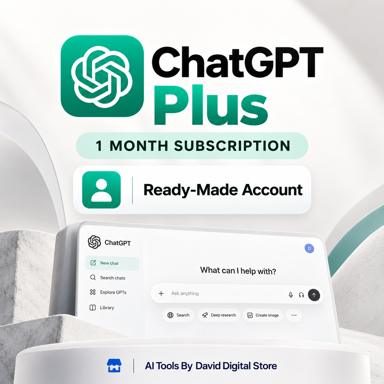 ChatGPT Plus 1 month